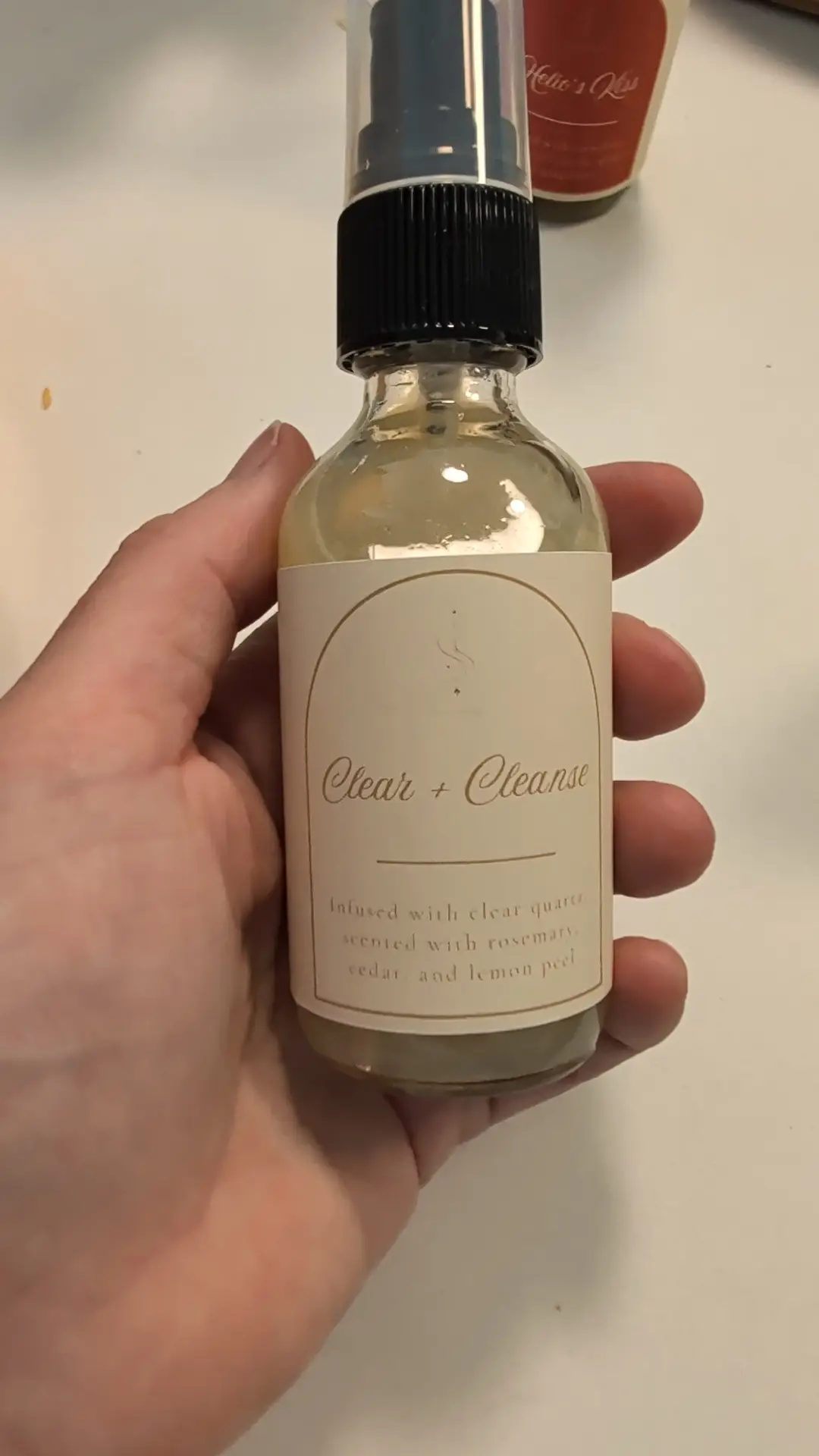 Clear + Cleanse — Crystal Infused Intention Spray