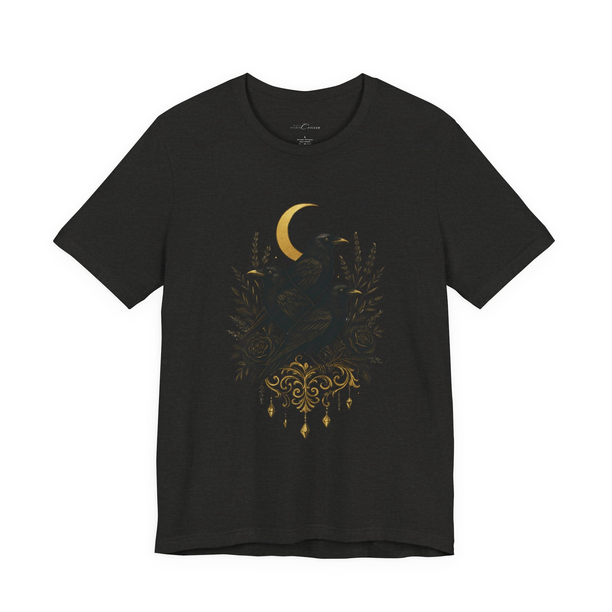 The Three Crows Collection Unisex Jersey Short Sleeve Tee
