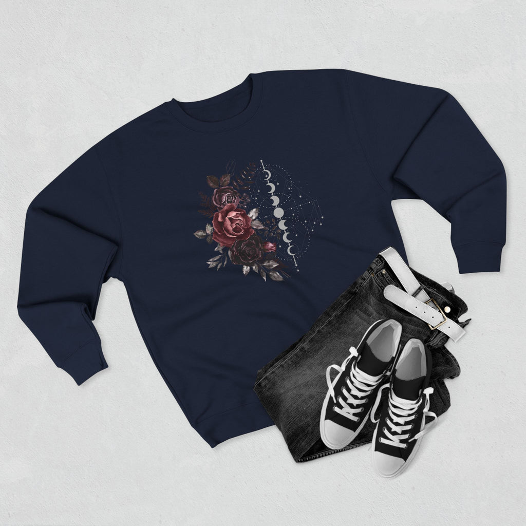 Rose & Moon Collection Unisex Crewneck Sweatshirt