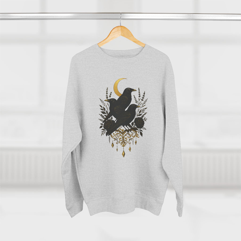 The Three Crows Collection Unisex Crewneck Sweatshirt