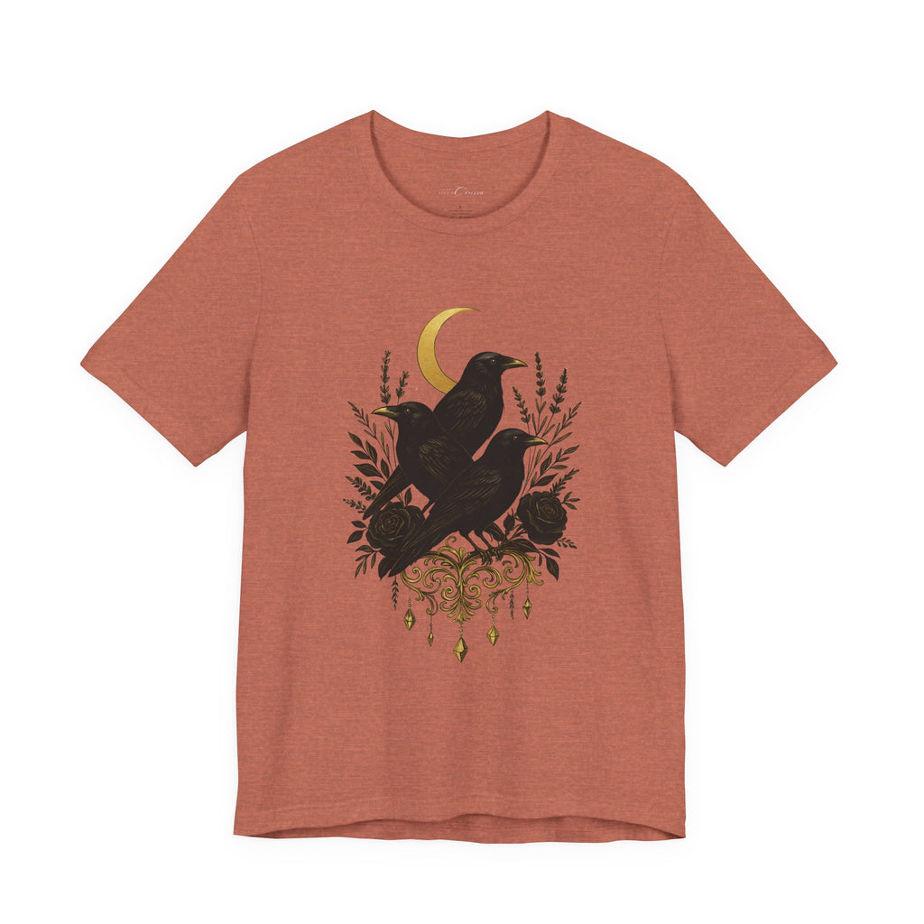 The Three Crows Collection Unisex Jersey Short Sleeve Tee