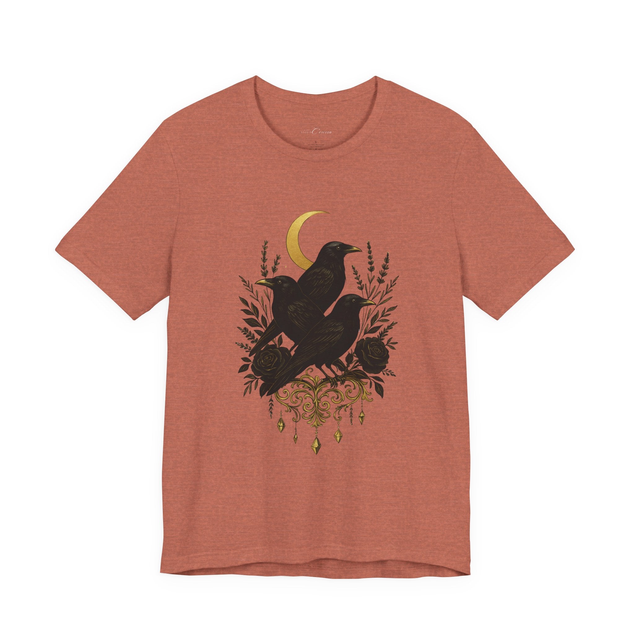 The Three Crows Collection Unisex Jersey Short Sleeve Tee