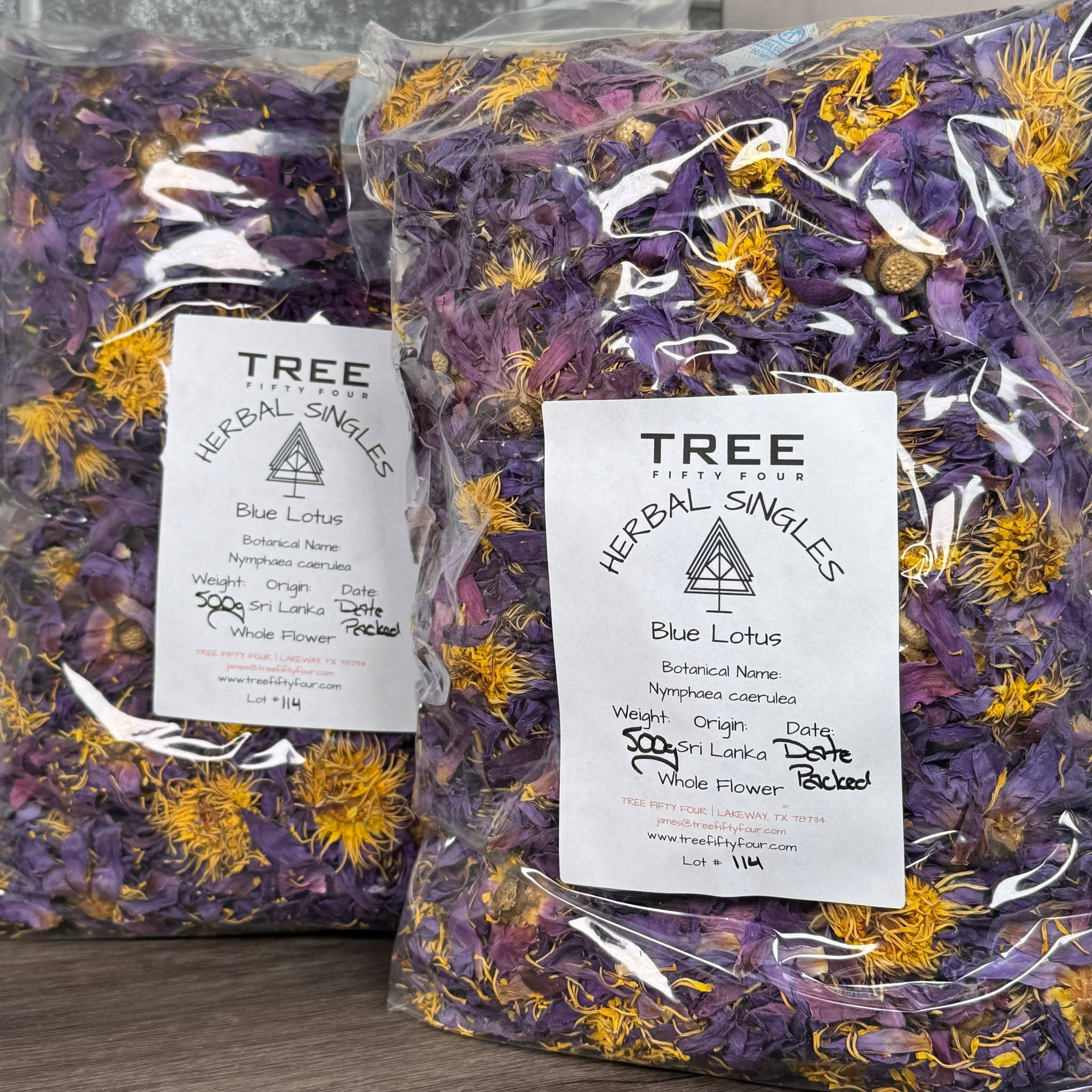 Blue Lotus Whole Flower | 2oz - 1 KG | Bulk