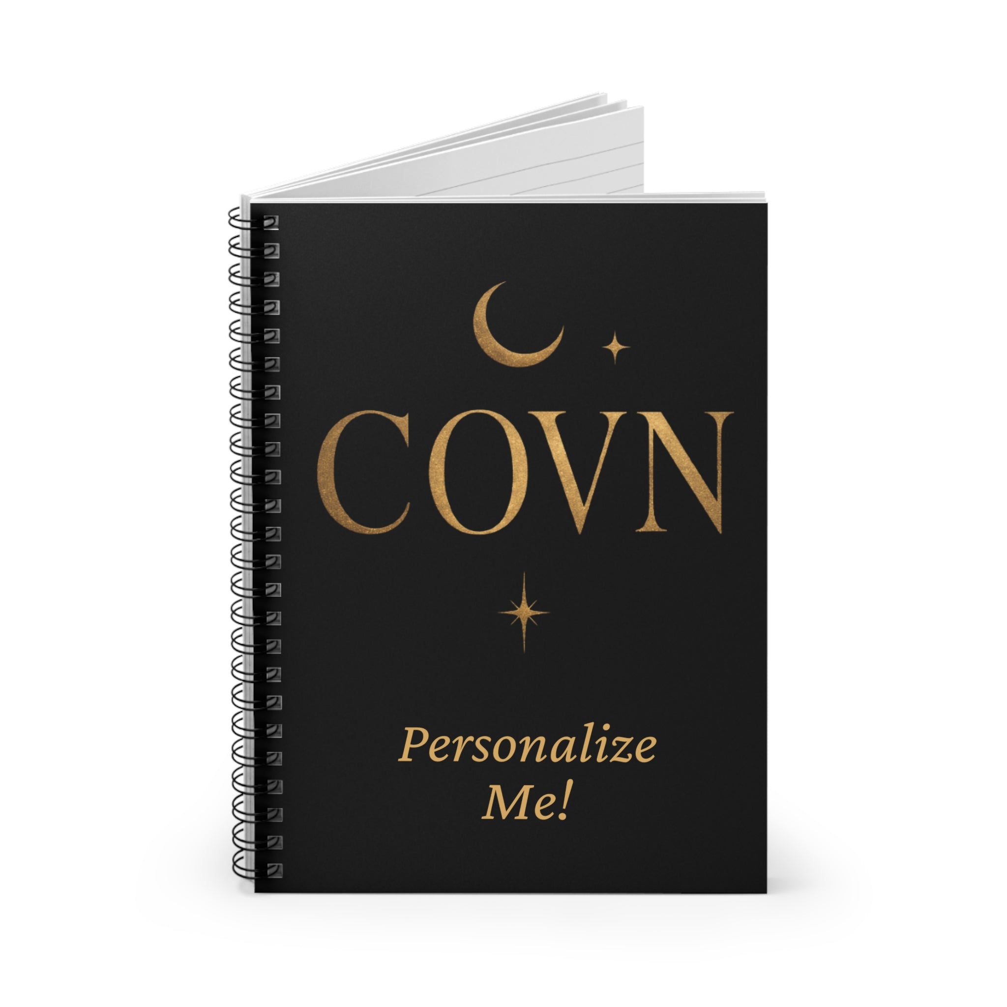 The COVN Collection Spiral Notebook - Ruled Line - Personalize