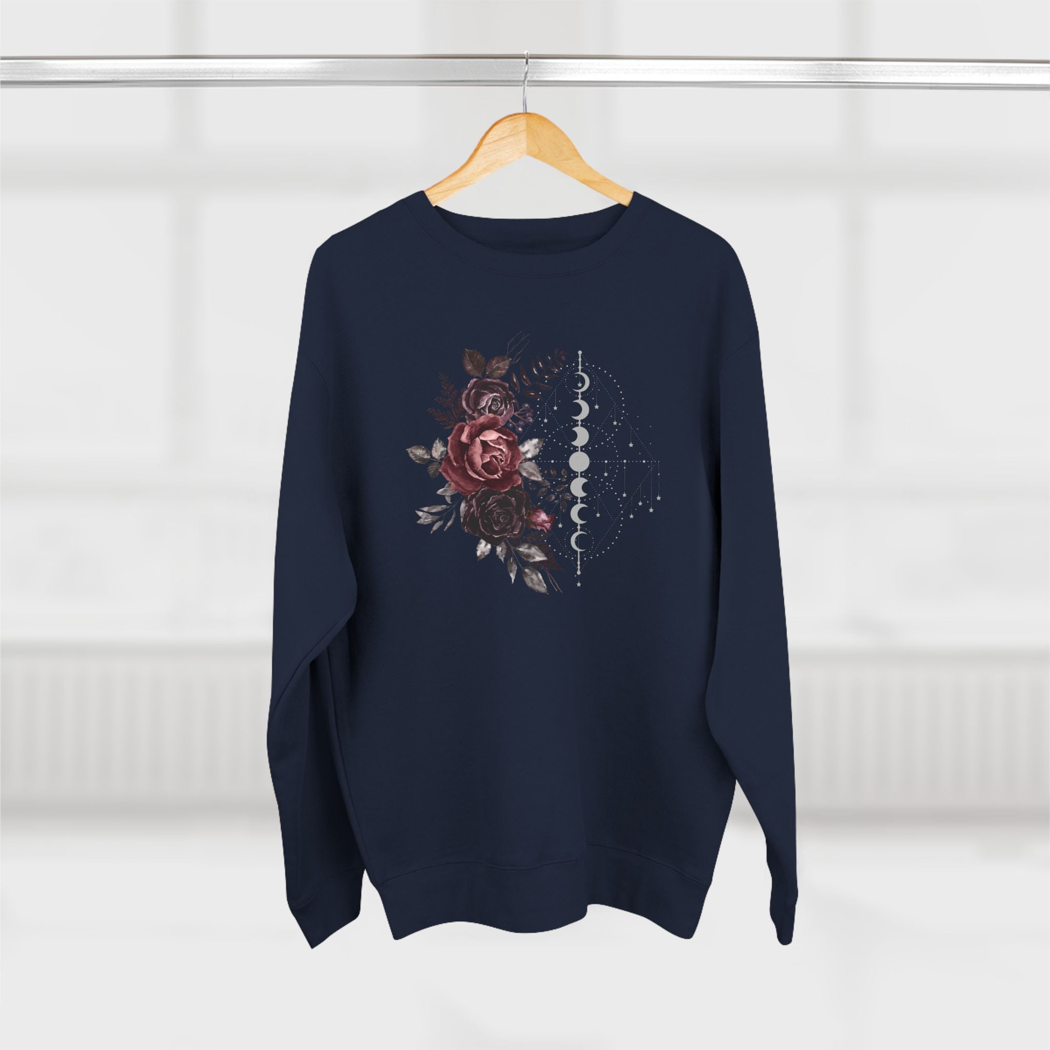 Rose & Moon Collection Unisex Crewneck Sweatshirt