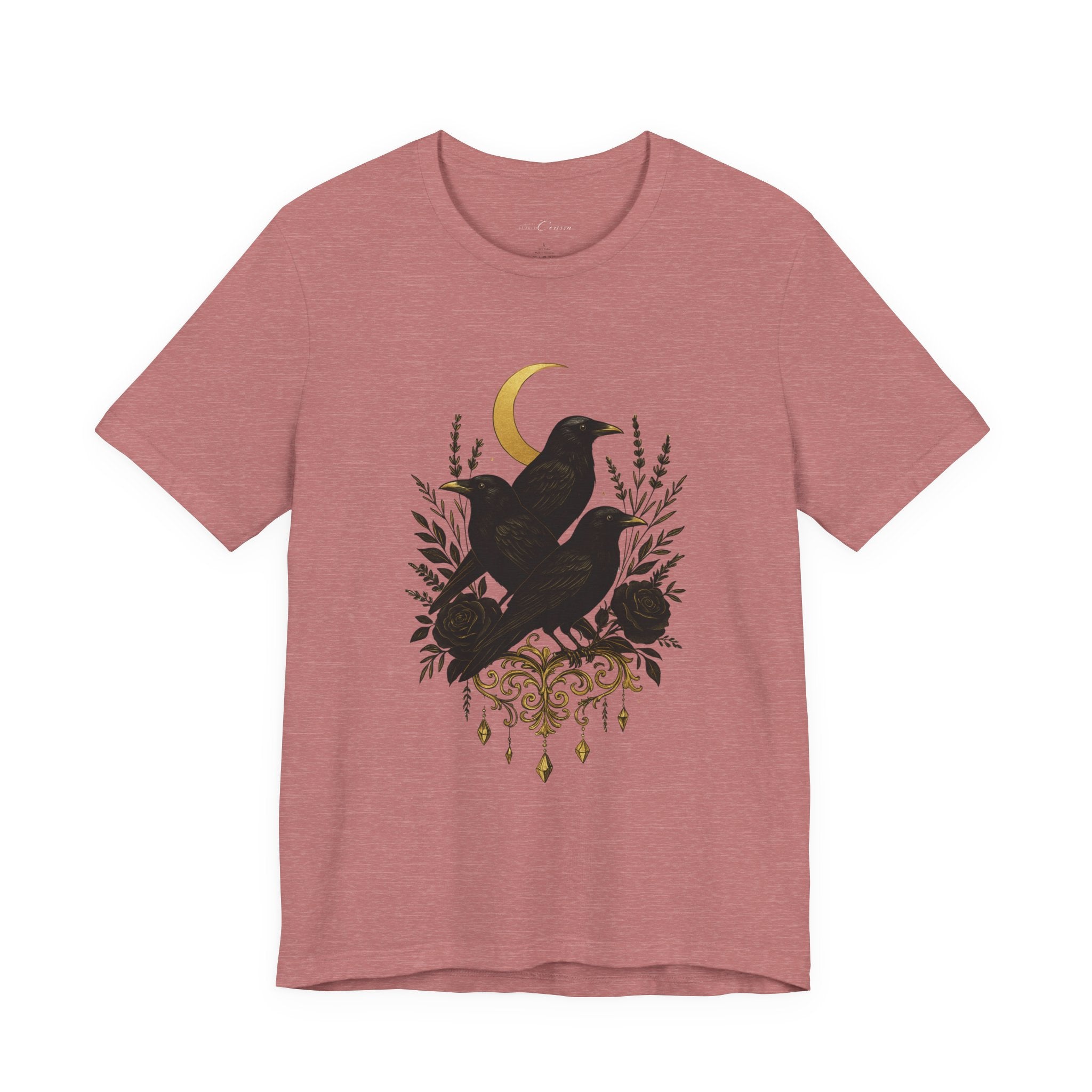 The Three Crows Collection Unisex Jersey Short Sleeve Tee