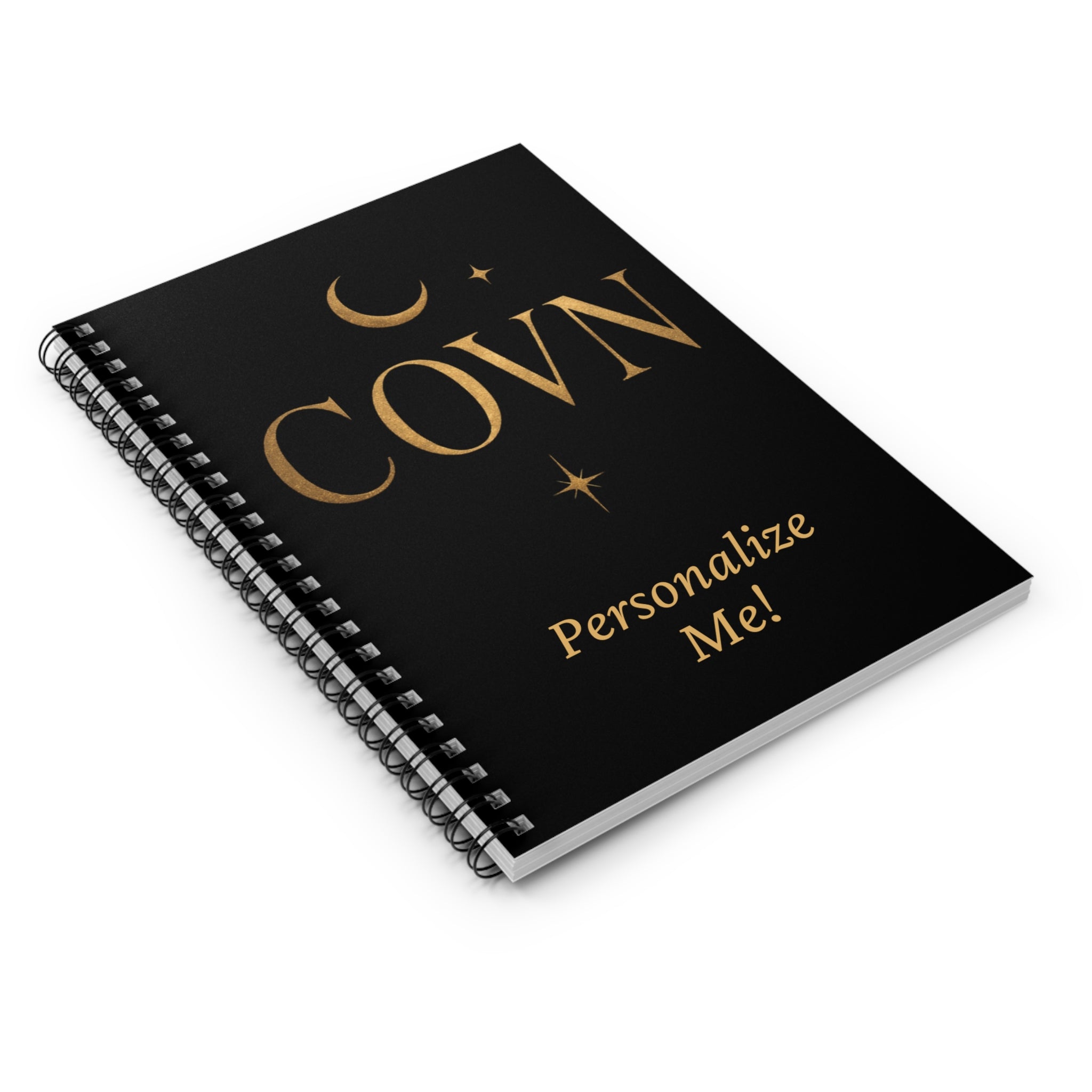 The COVN Collection Spiral Notebook - Ruled Line - Personalize