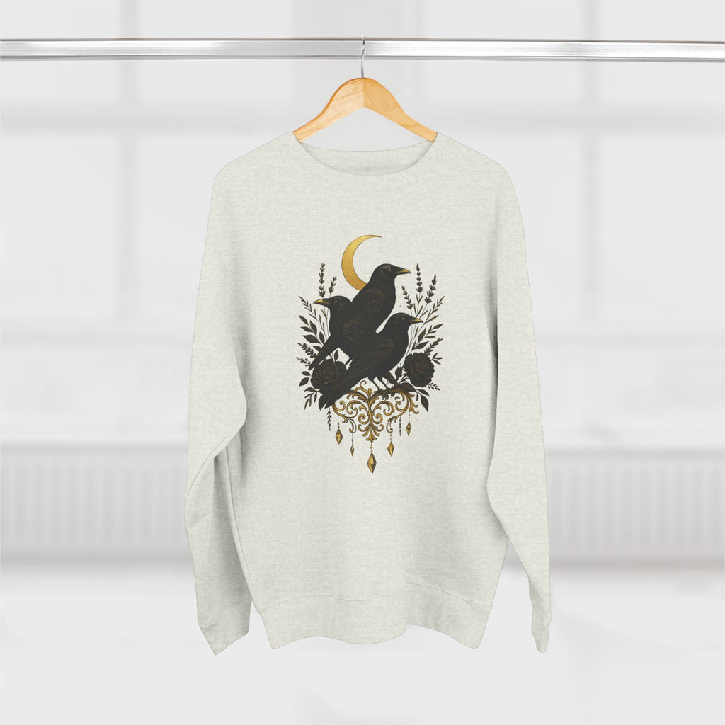 The Three Crows Collection Unisex Crewneck Sweatshirt
