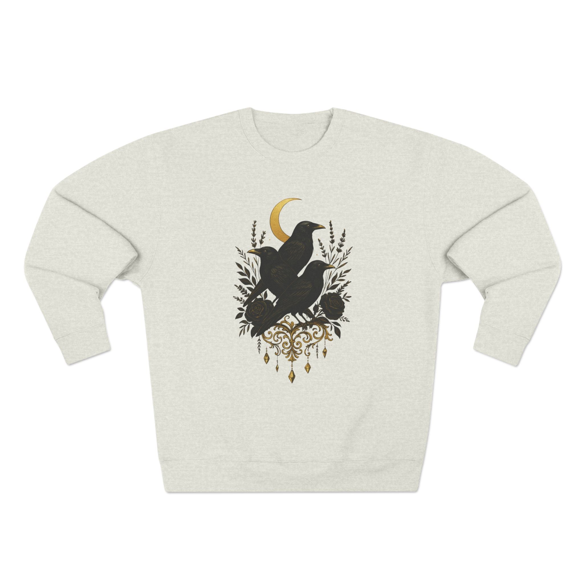 The Three Crows Collection Unisex Crewneck Sweatshirt