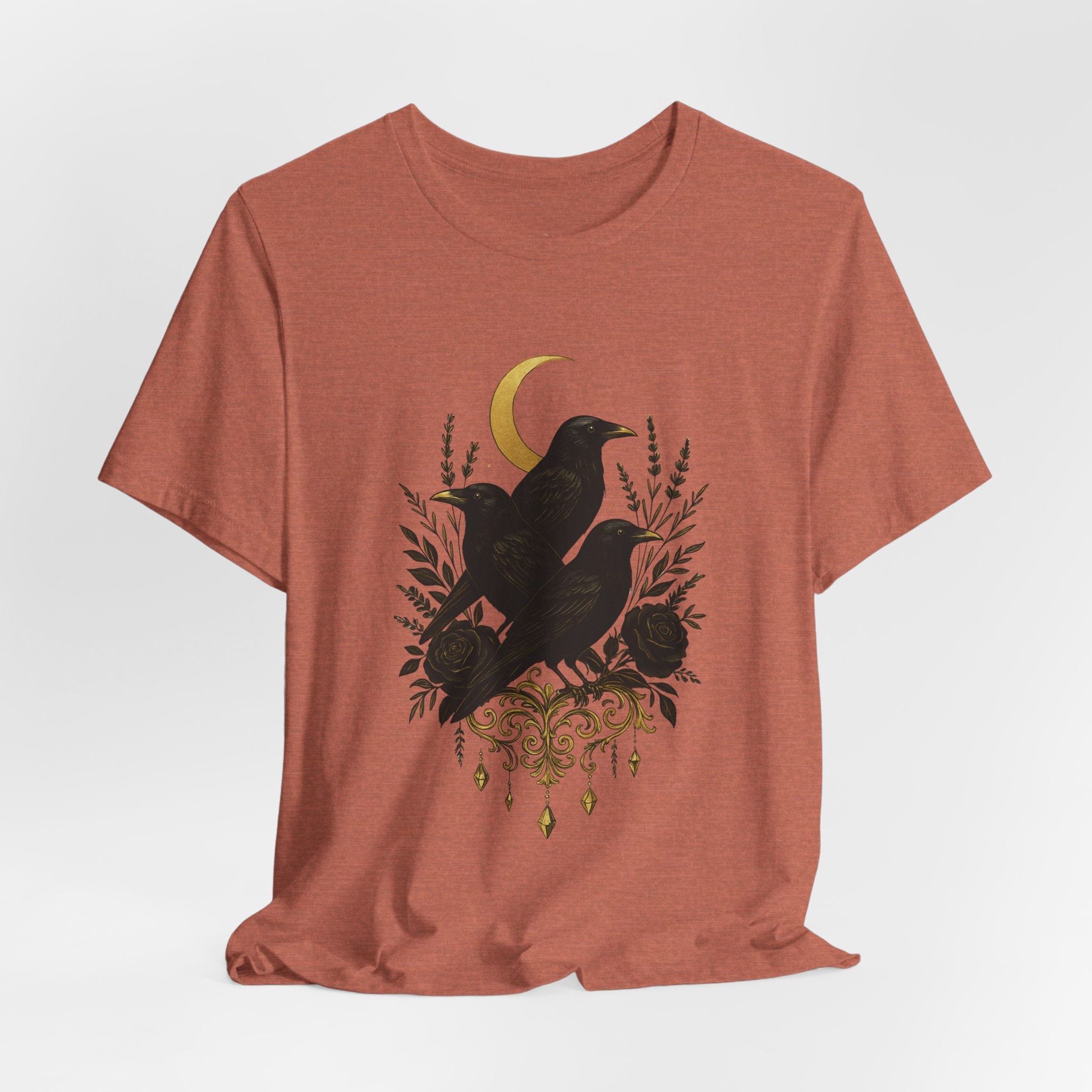 The Three Crows Collection Unisex Jersey Short Sleeve Tee