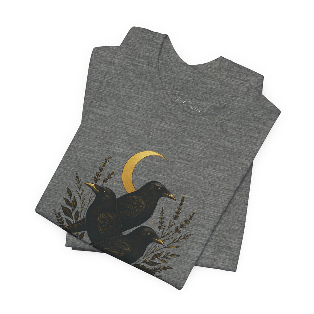 The Three Crows Collection Unisex Jersey Short Sleeve Tee