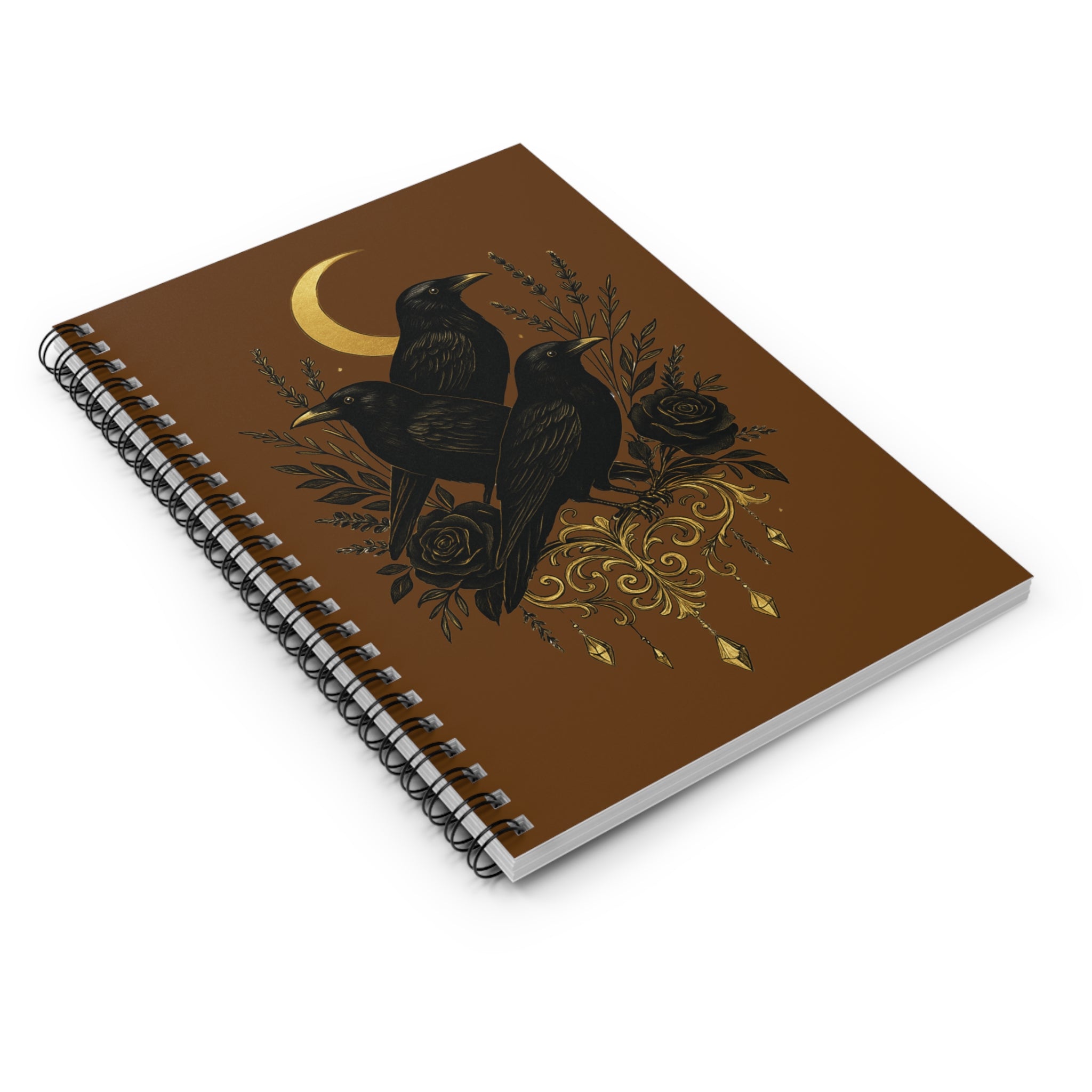 The Three Crows Collection Spiral Notebook - Ruled Line