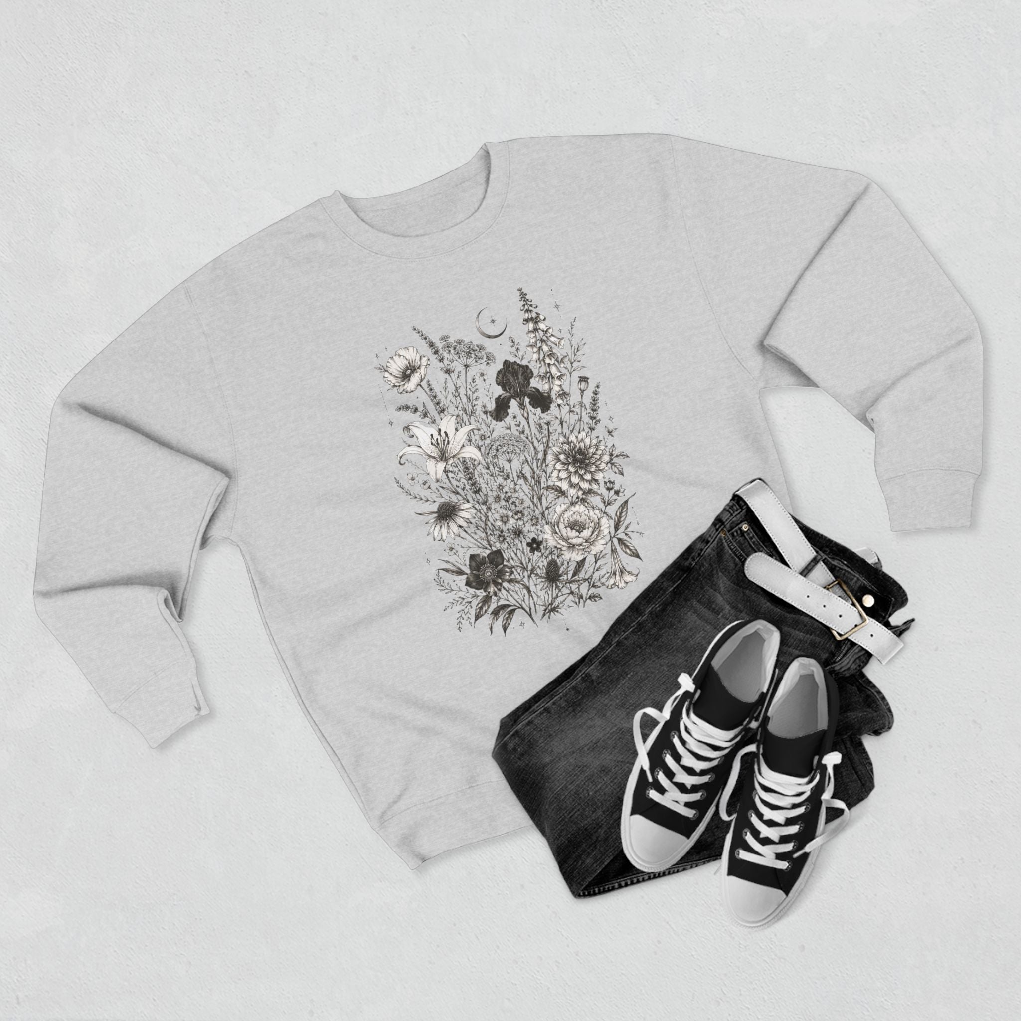 Wildflower Collection Unisex Crewneck Sweatshirt