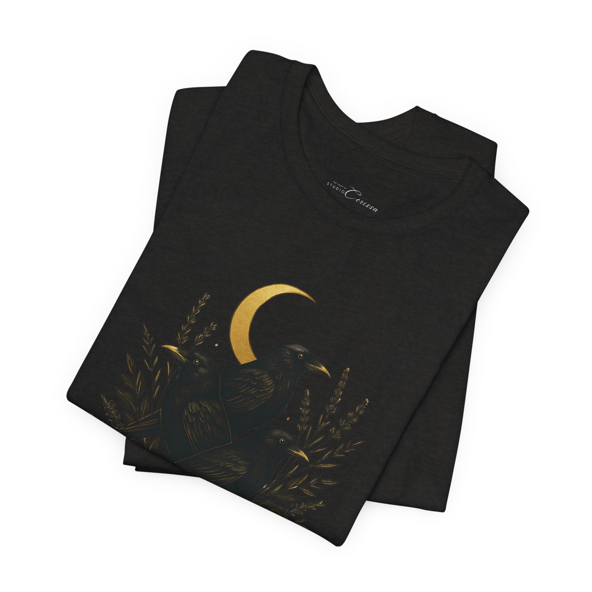 The Three Crows Collection Unisex Jersey Short Sleeve Tee