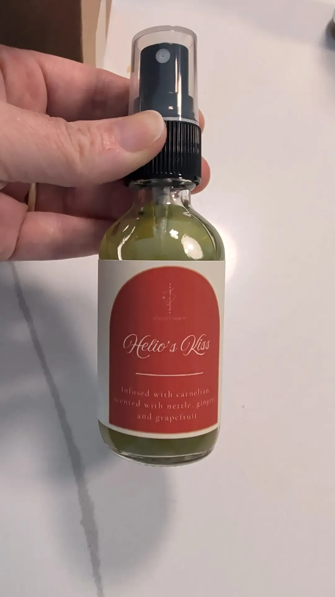 Helios' Kiss — Crystal Infused Intention Spray