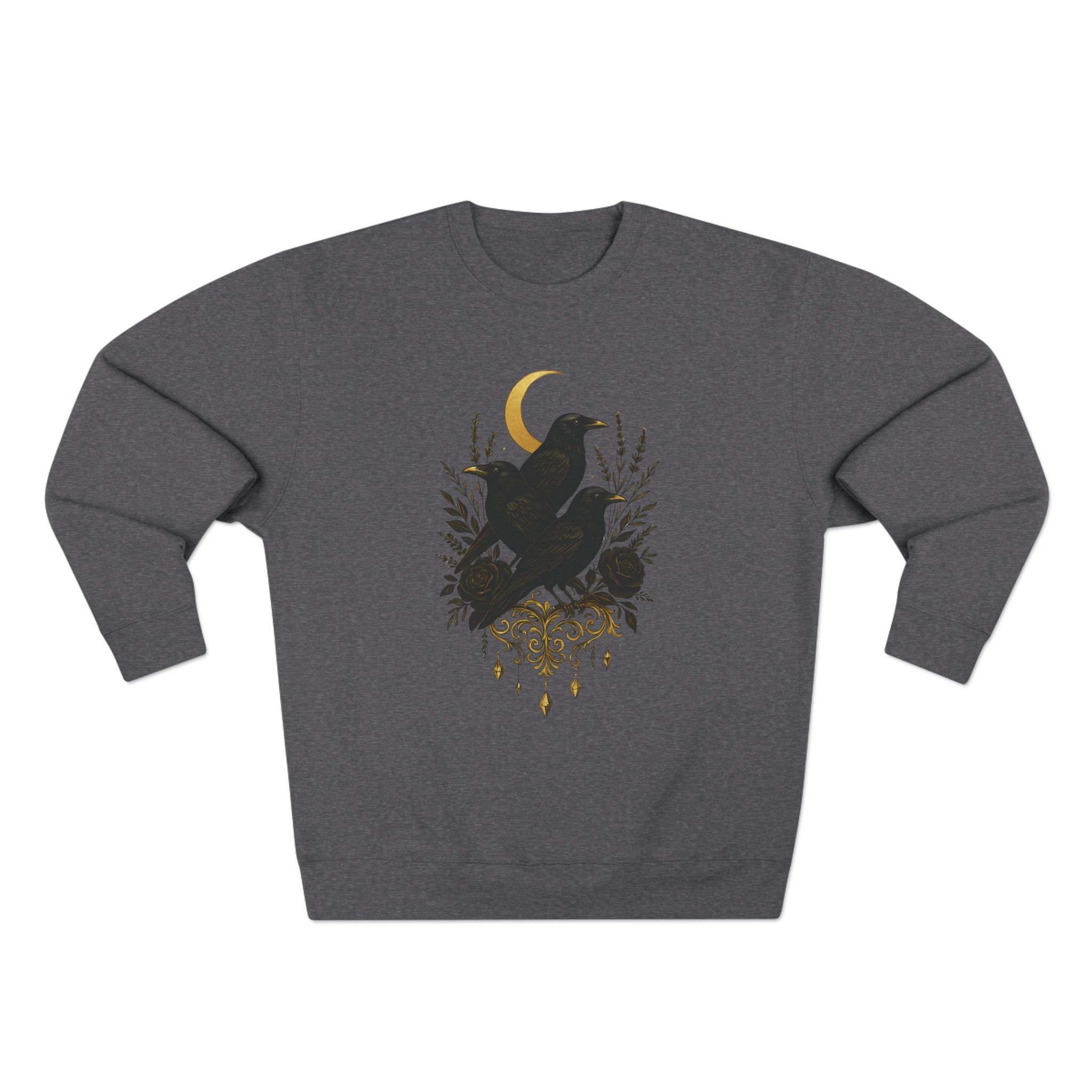 The Three Crows Collection Unisex Crewneck Sweatshirt