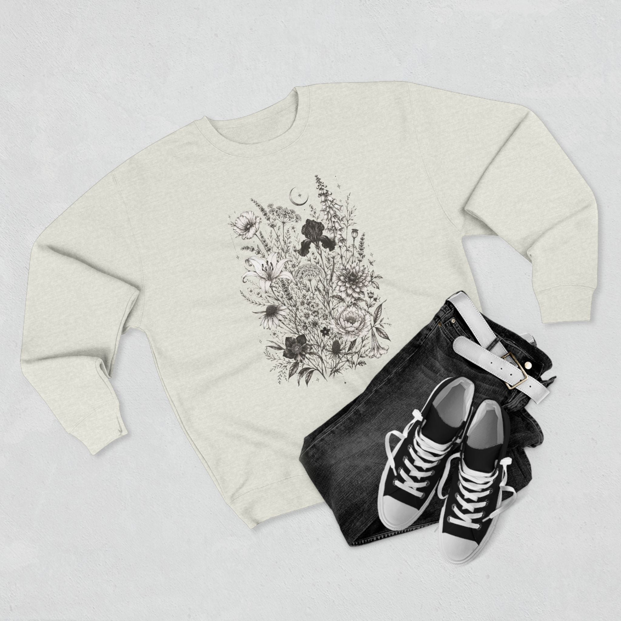 Wildflower Collection Unisex Crewneck Sweatshirt