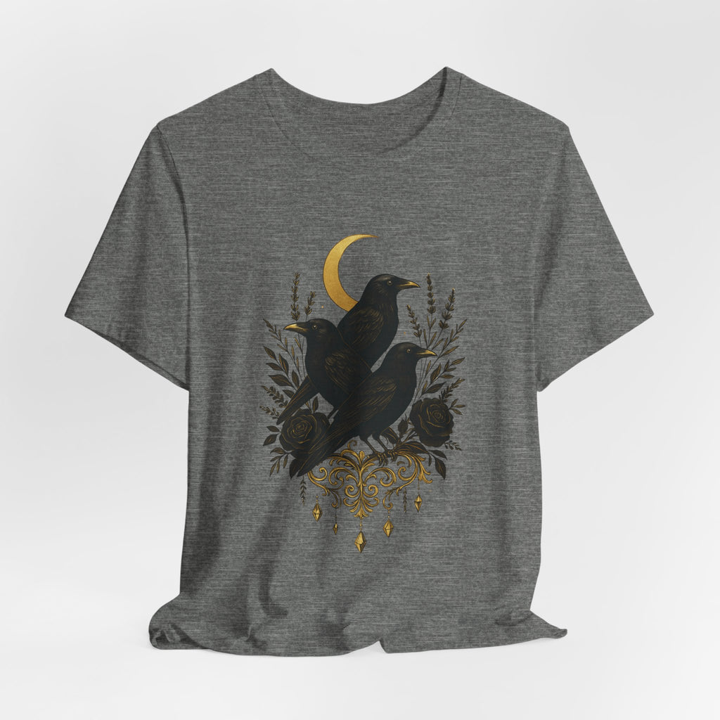 The Three Crows Collection Unisex Jersey Short Sleeve Tee