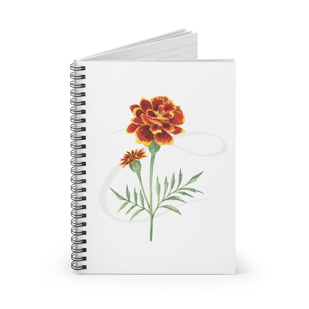The Marigold Collection Spiral Notebook - Ruled Line