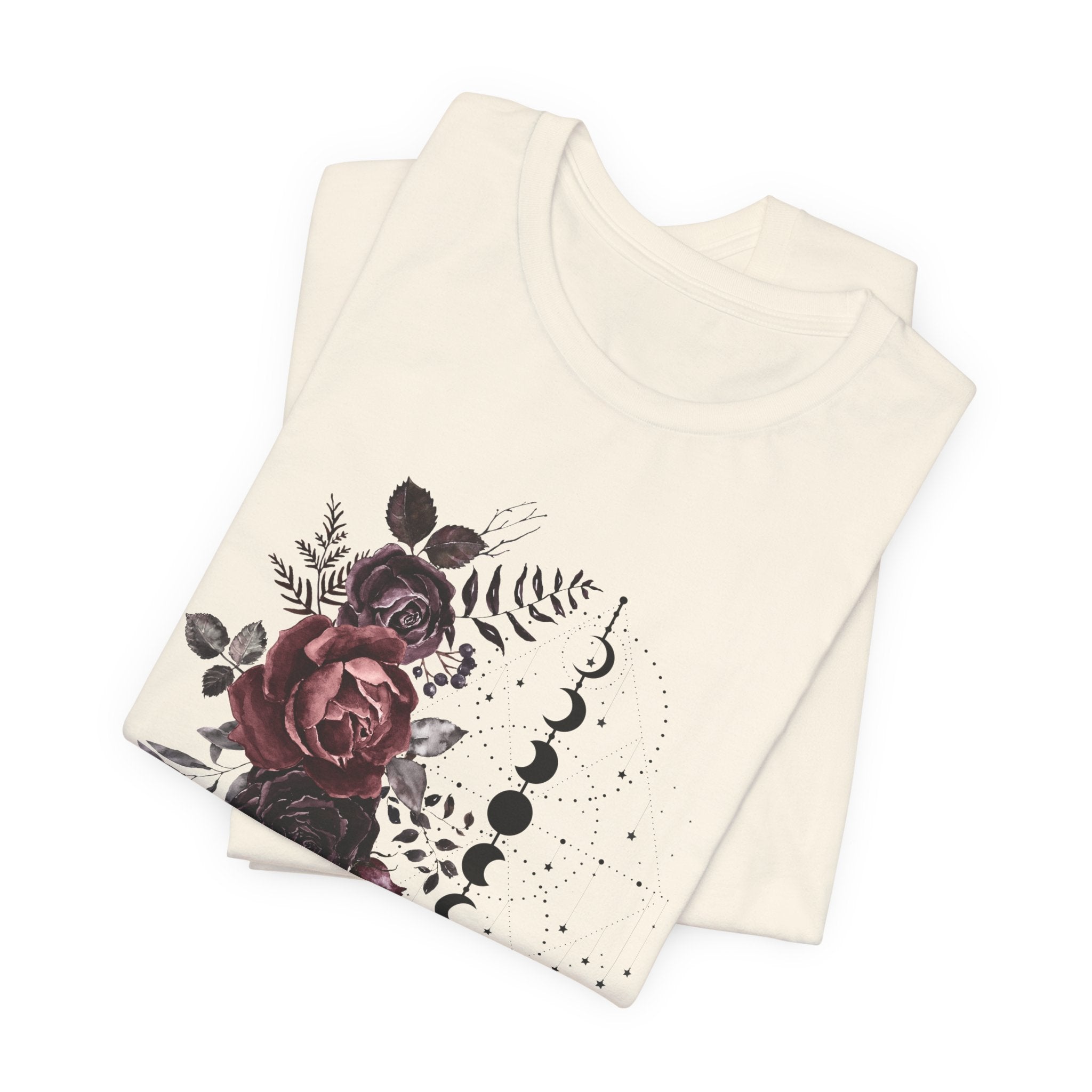 Rose & Moon Collection Unisex Jersey Short Sleeve Tee