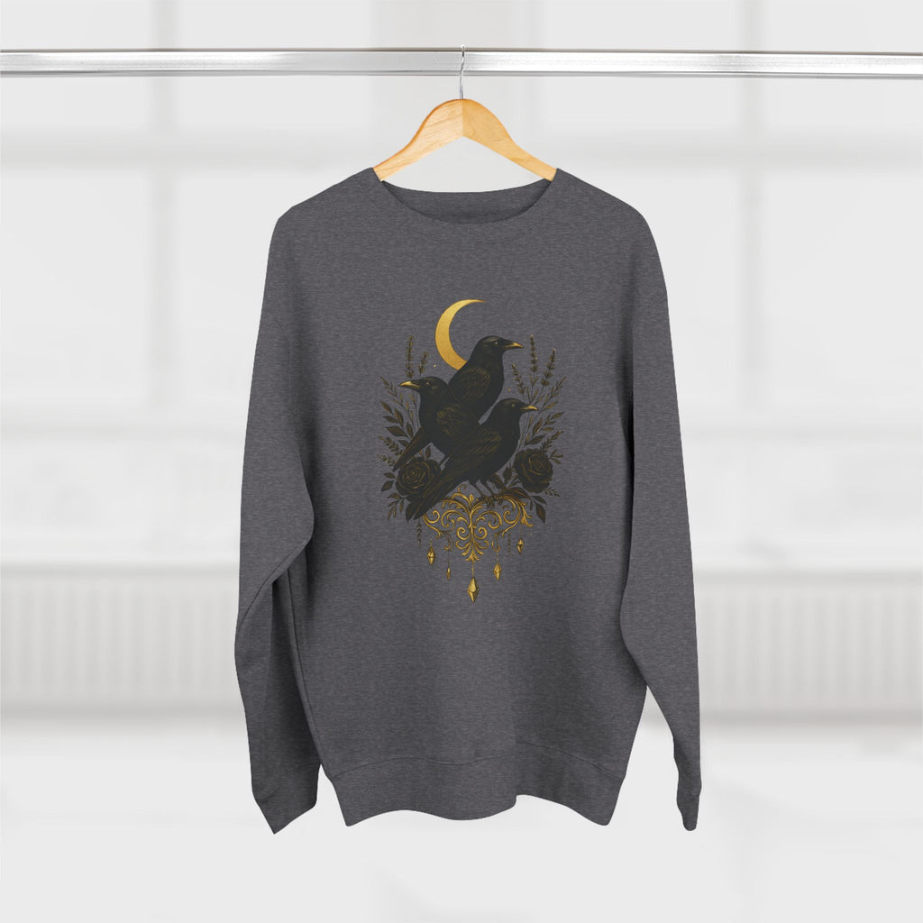 The Three Crows Collection Unisex Crewneck Sweatshirt