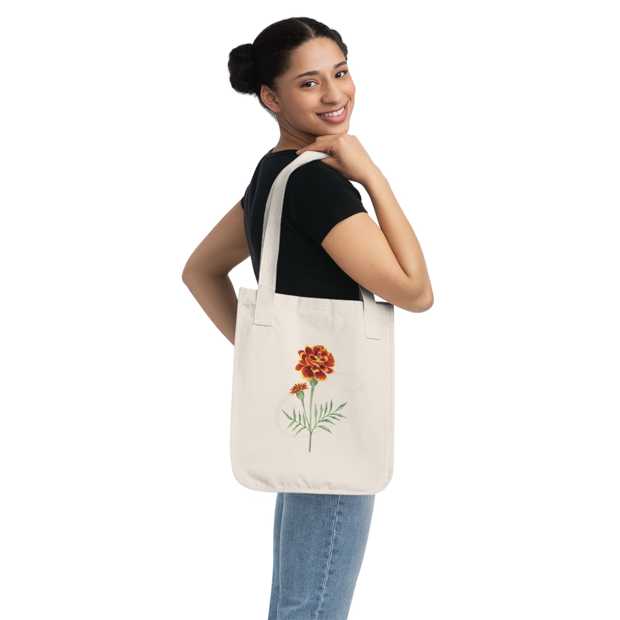 The COVN Marigold Organic Canvas Tote Bag