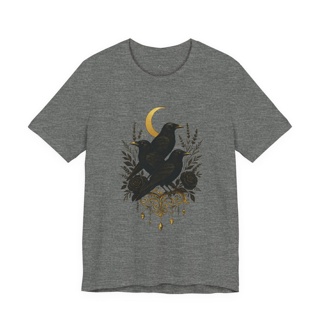 The Three Crows Collection Unisex Jersey Short Sleeve Tee