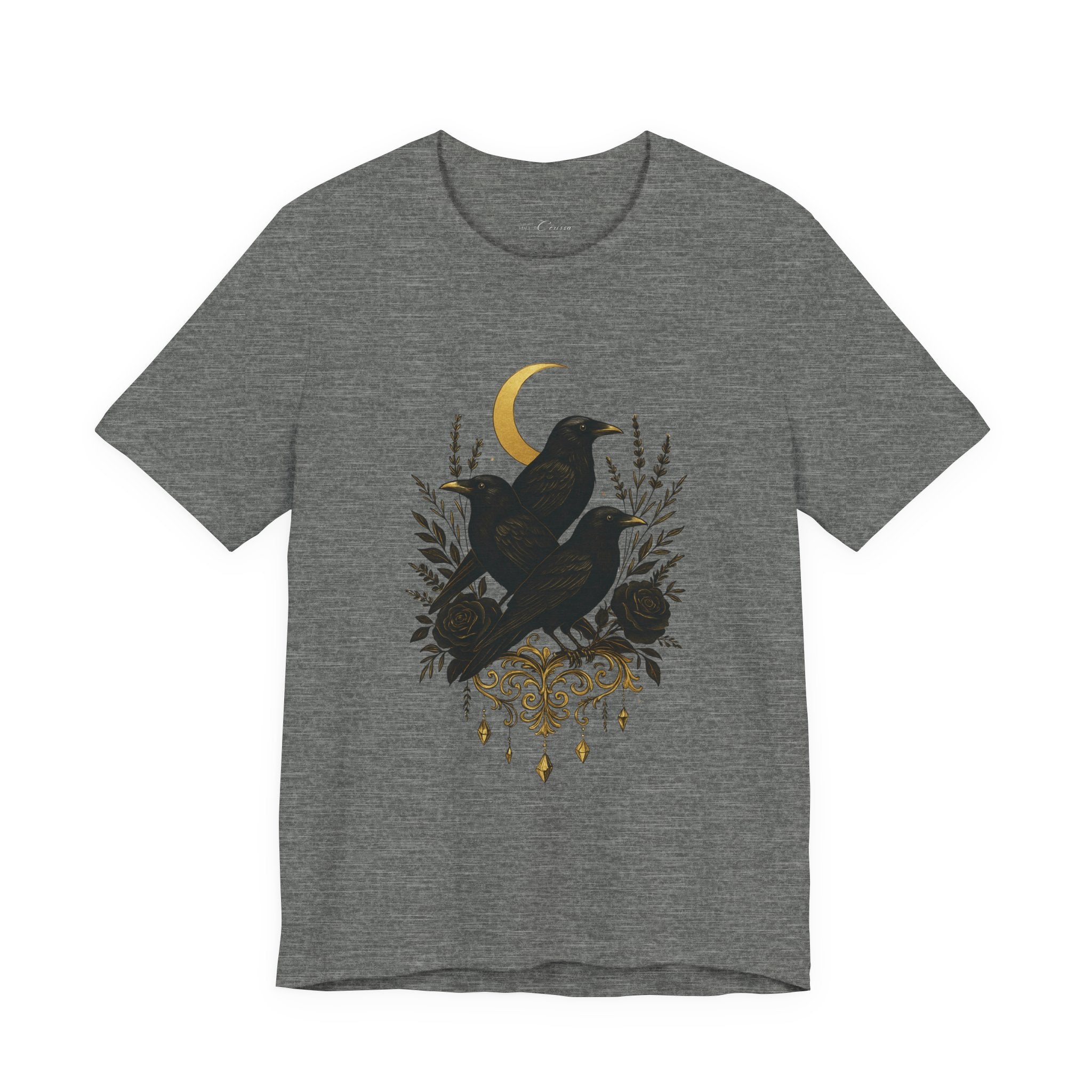 The Three Crows Collection Unisex Jersey Short Sleeve Tee