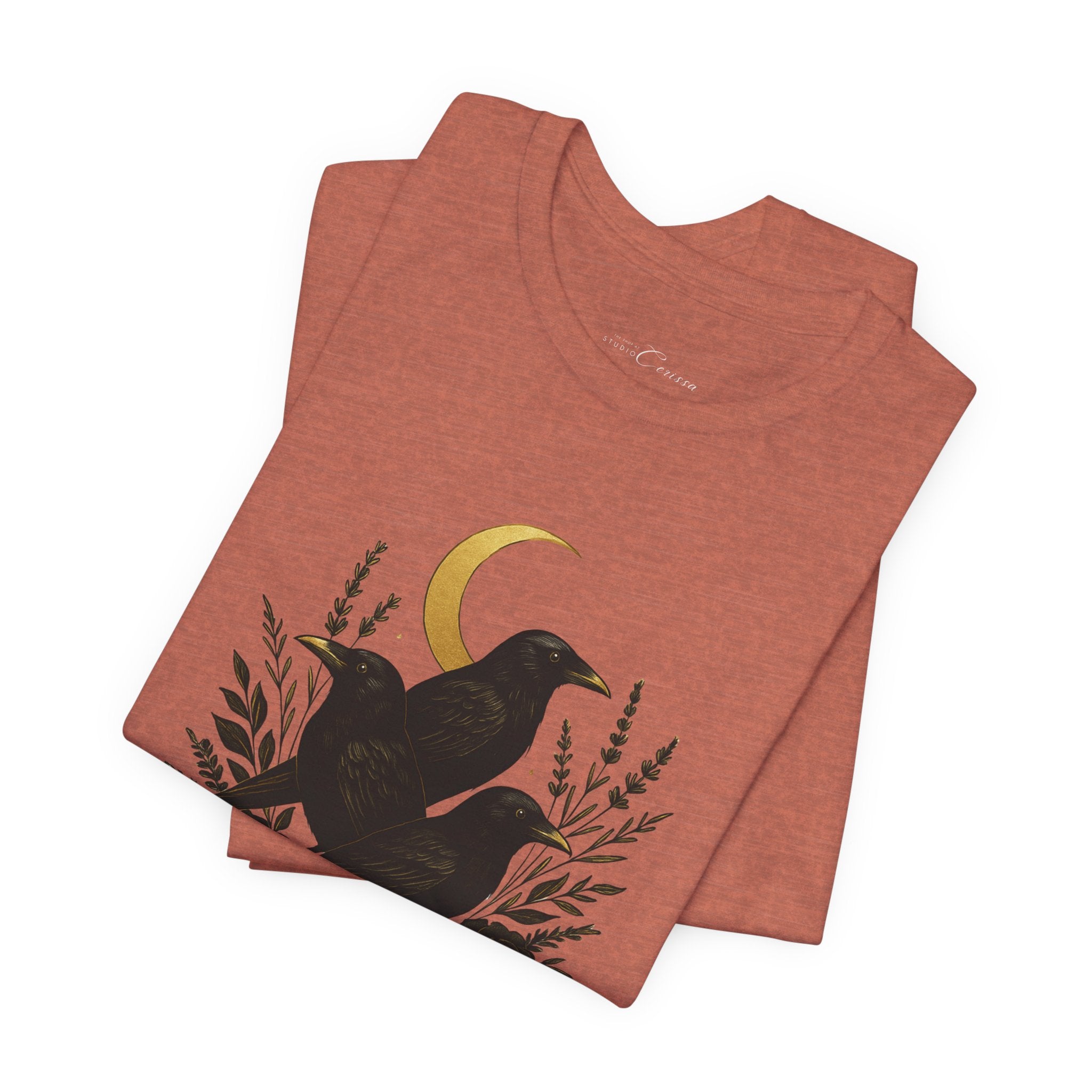 The Three Crows Collection Unisex Jersey Short Sleeve Tee