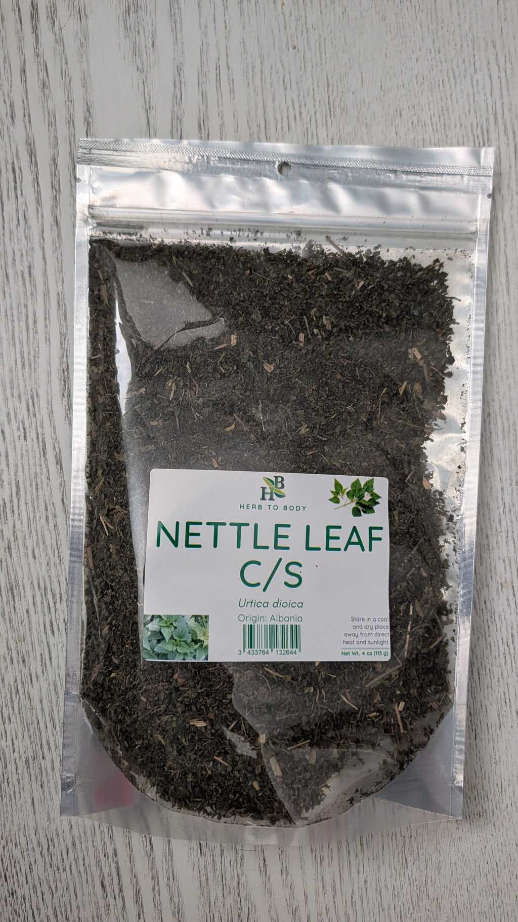 Dried Nettle Leaf | C/S | Dried Herbs and Flowers for Cooking, Tea, Infusions | 50g bag