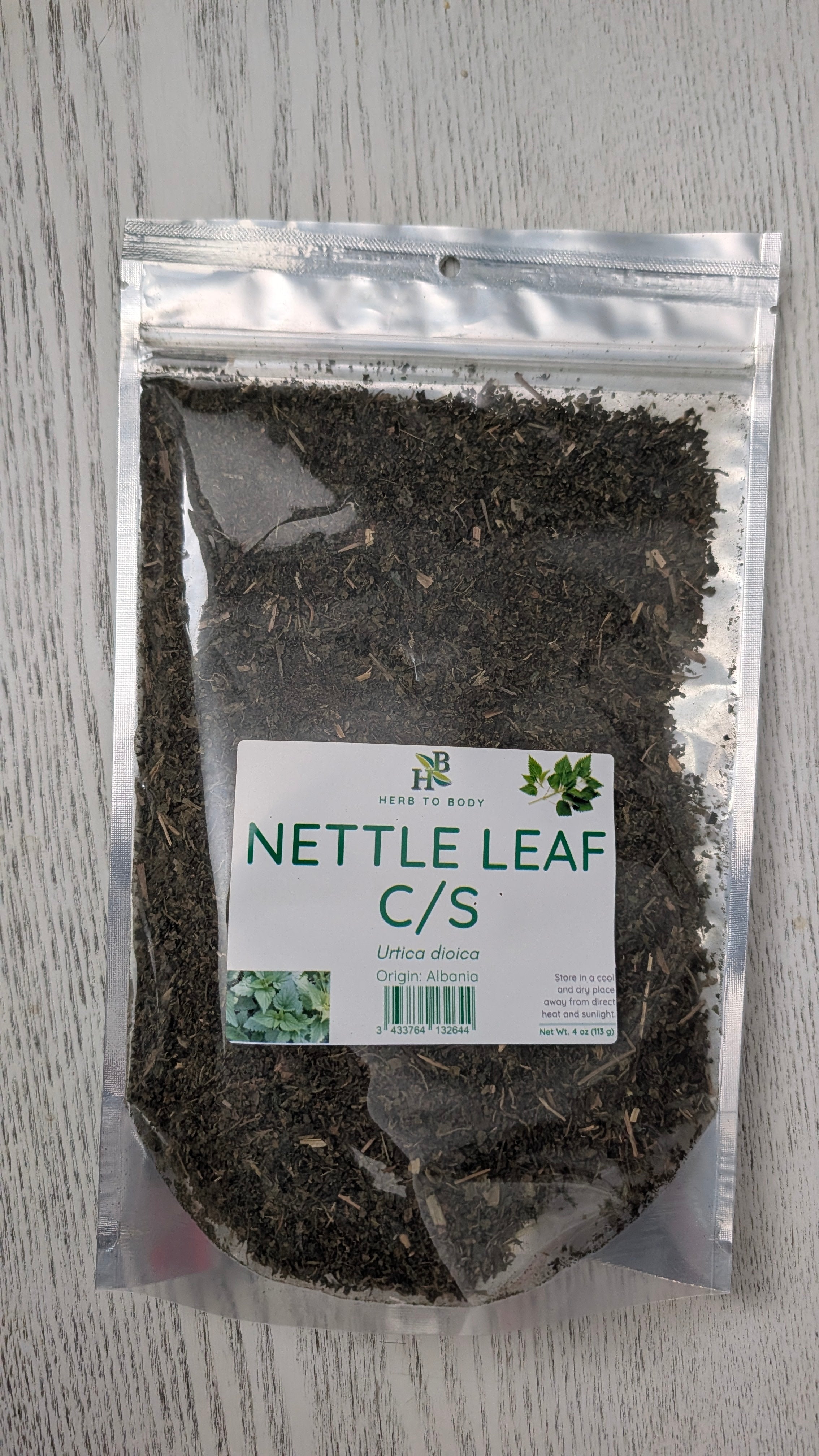 Dried Nettle Leaf | C/S | Dried Herbs and Flowers for Cooking, Tea, Infusions | 50g bag