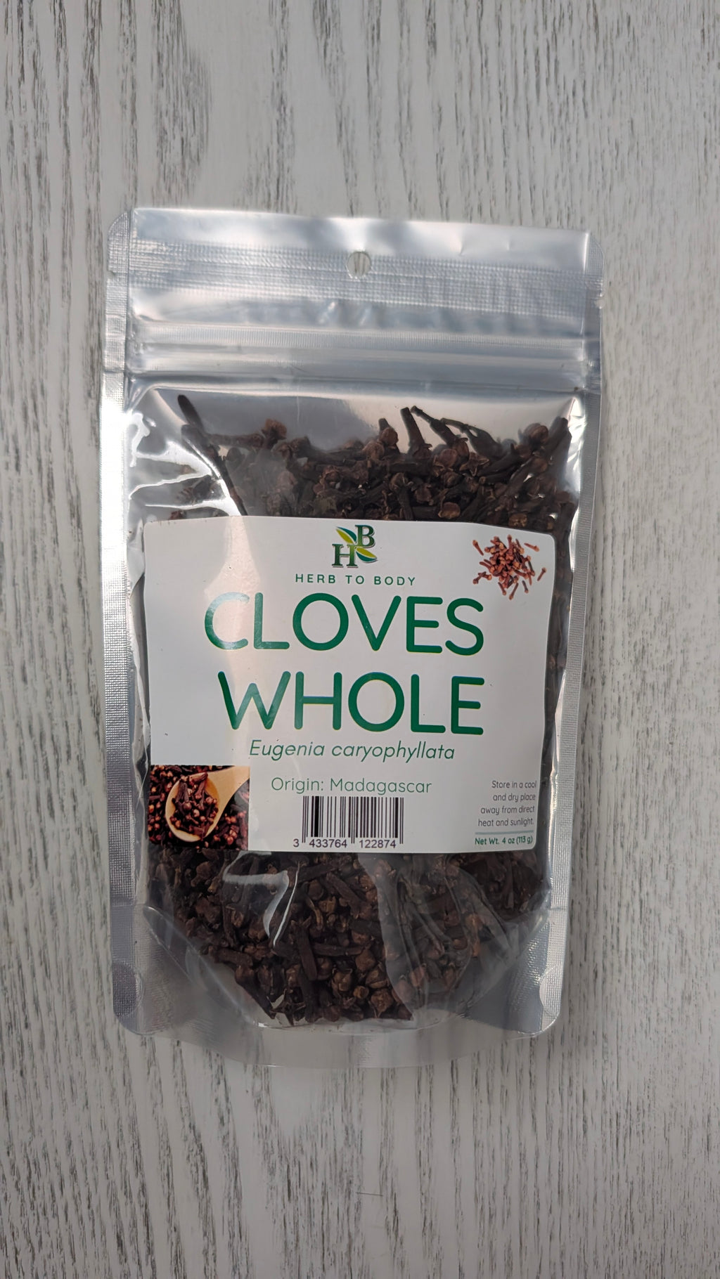 Dried Whole Cloves | Dried Herbs and Flowers for Cooking, Tea, Infusions | 50g bag
