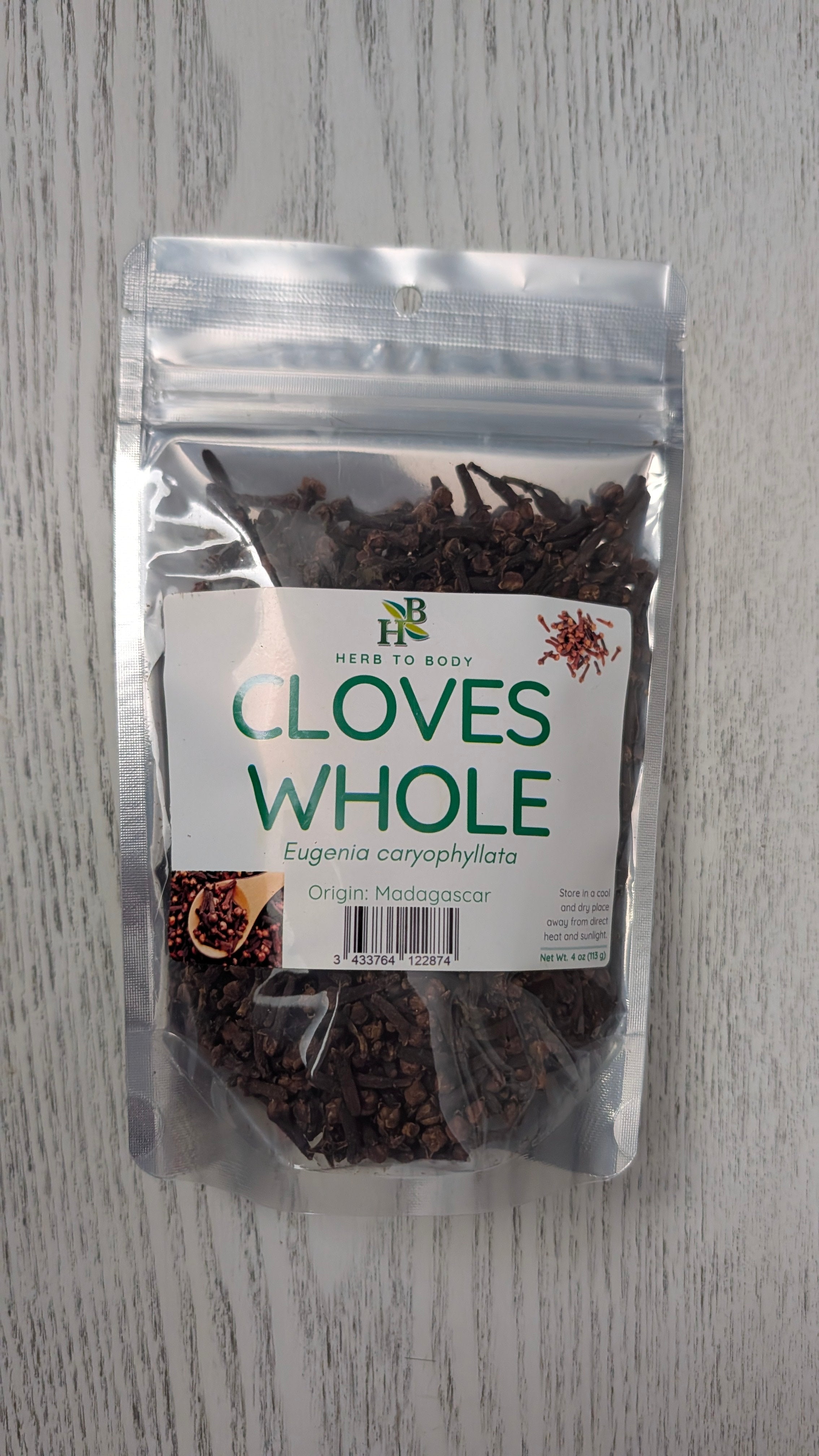 Dried Whole Cloves | Dried Herbs and Flowers for Cooking, Tea, Infusions | 50g bag