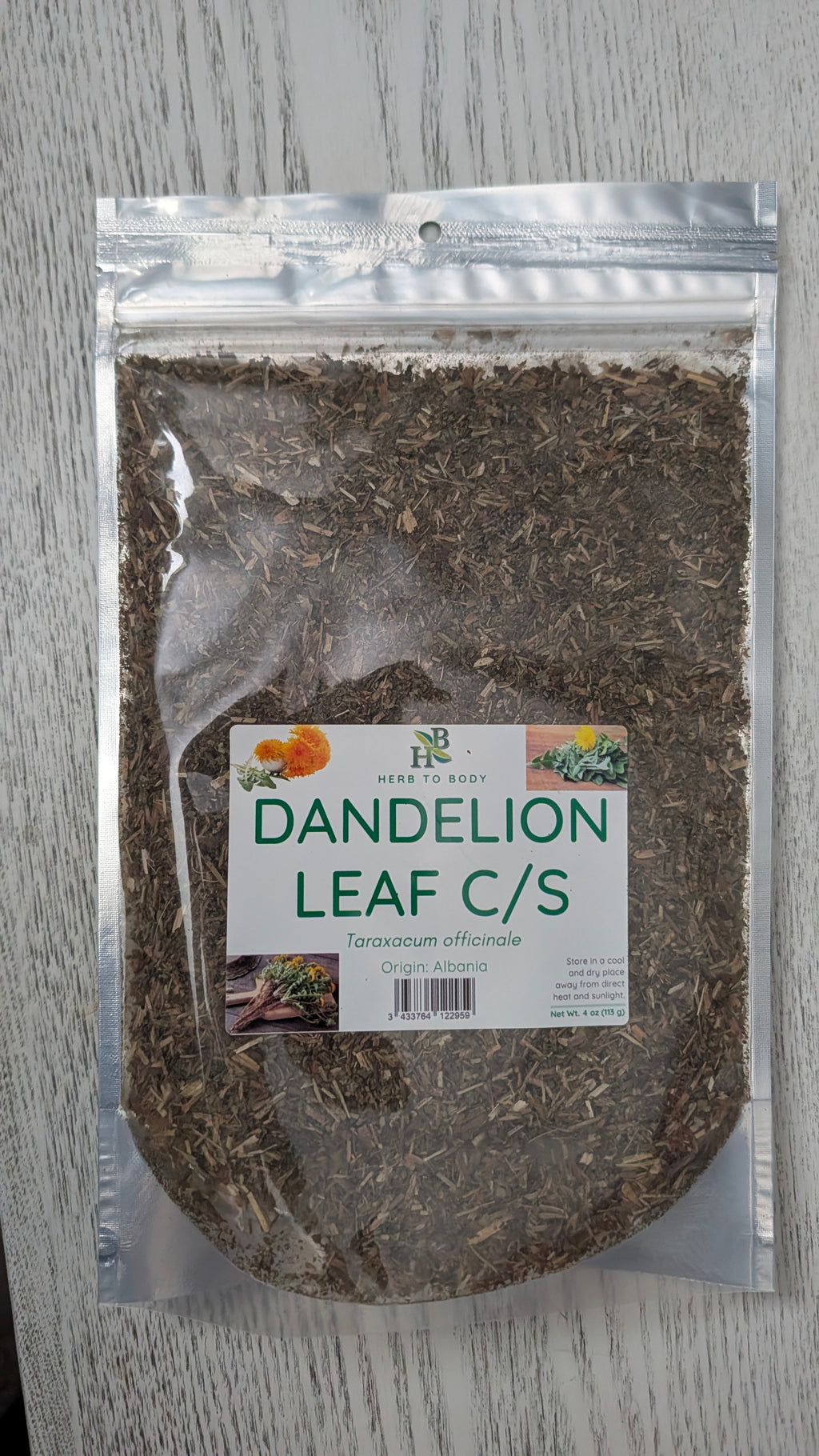 Dried Dandelion Leaves | Dried Herbs and Flowers for Cooking, Tea, Infusions | 50g bag