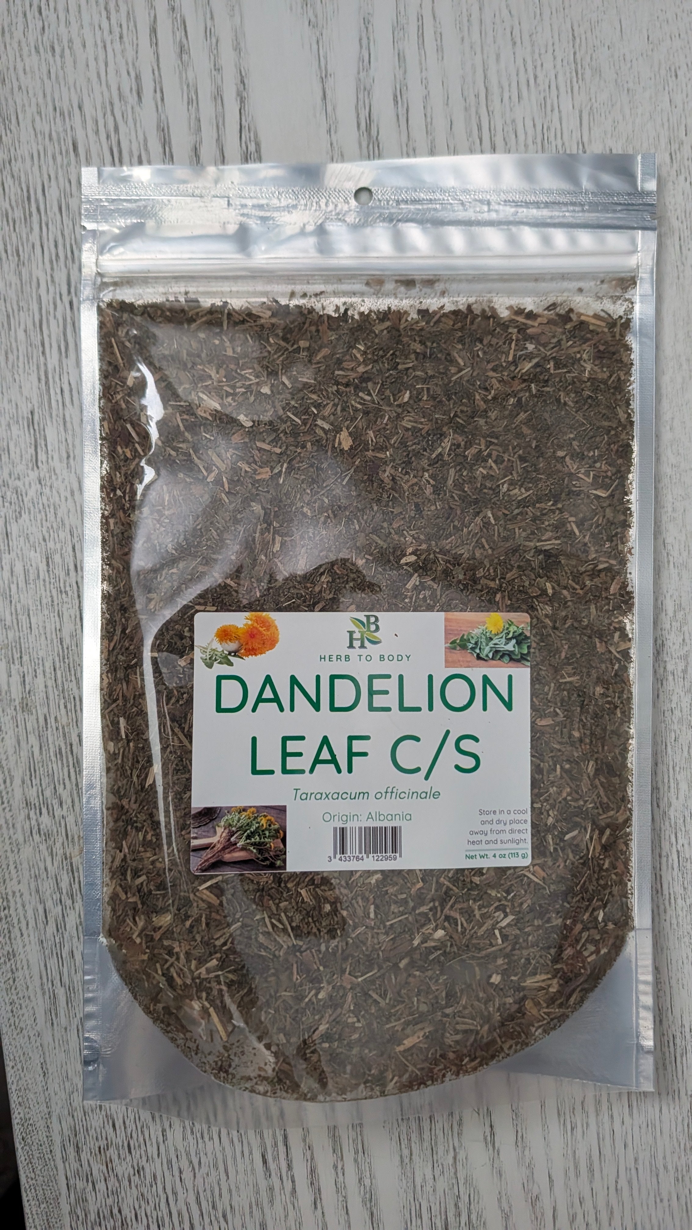 Dried Dandelion Leaves | Dried Herbs and Flowers for Cooking, Tea, Infusions | 50g bag