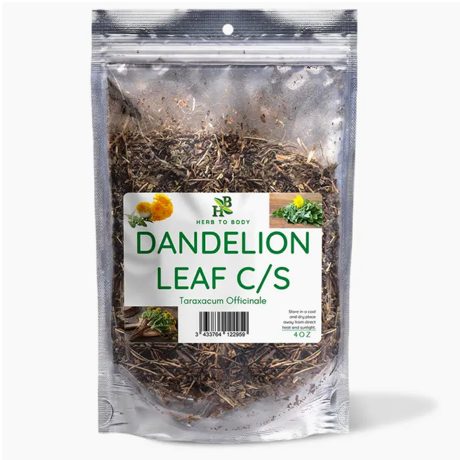 Dried Dandelion Leaves | Dried Herbs and Flowers for Cooking, Tea, Infusions | 50g bag