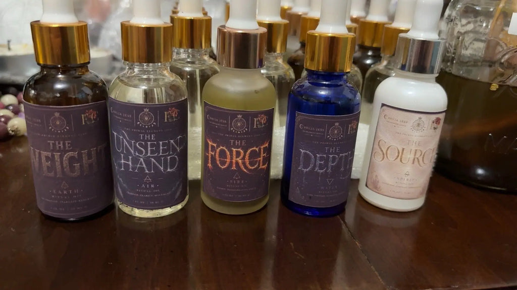 The Element Collection | Spell Jar + Ritual Oil Sets