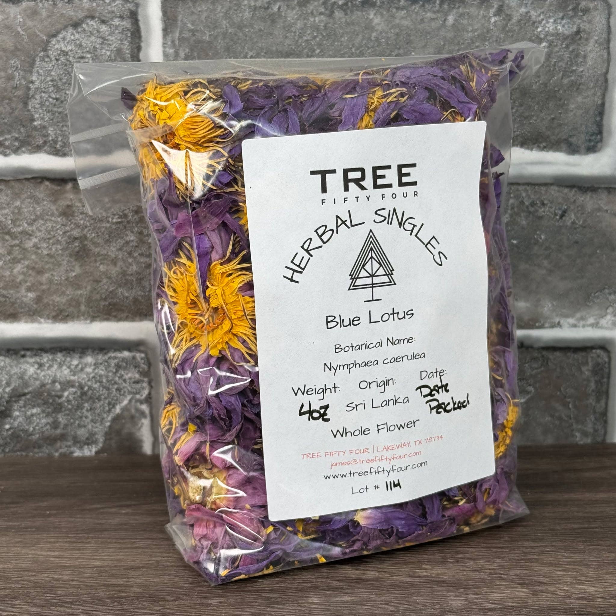 Blue Lotus Whole Flower | 2oz - 1 KG | Bulk