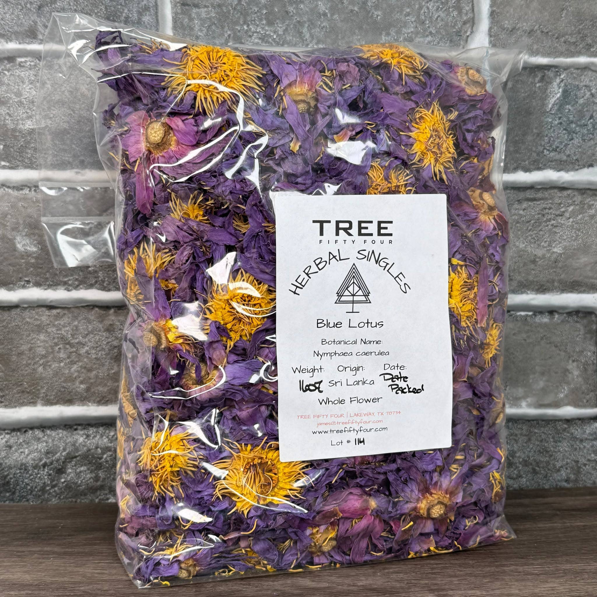 Blue Lotus Whole Flower | 2oz - 1 KG | Bulk