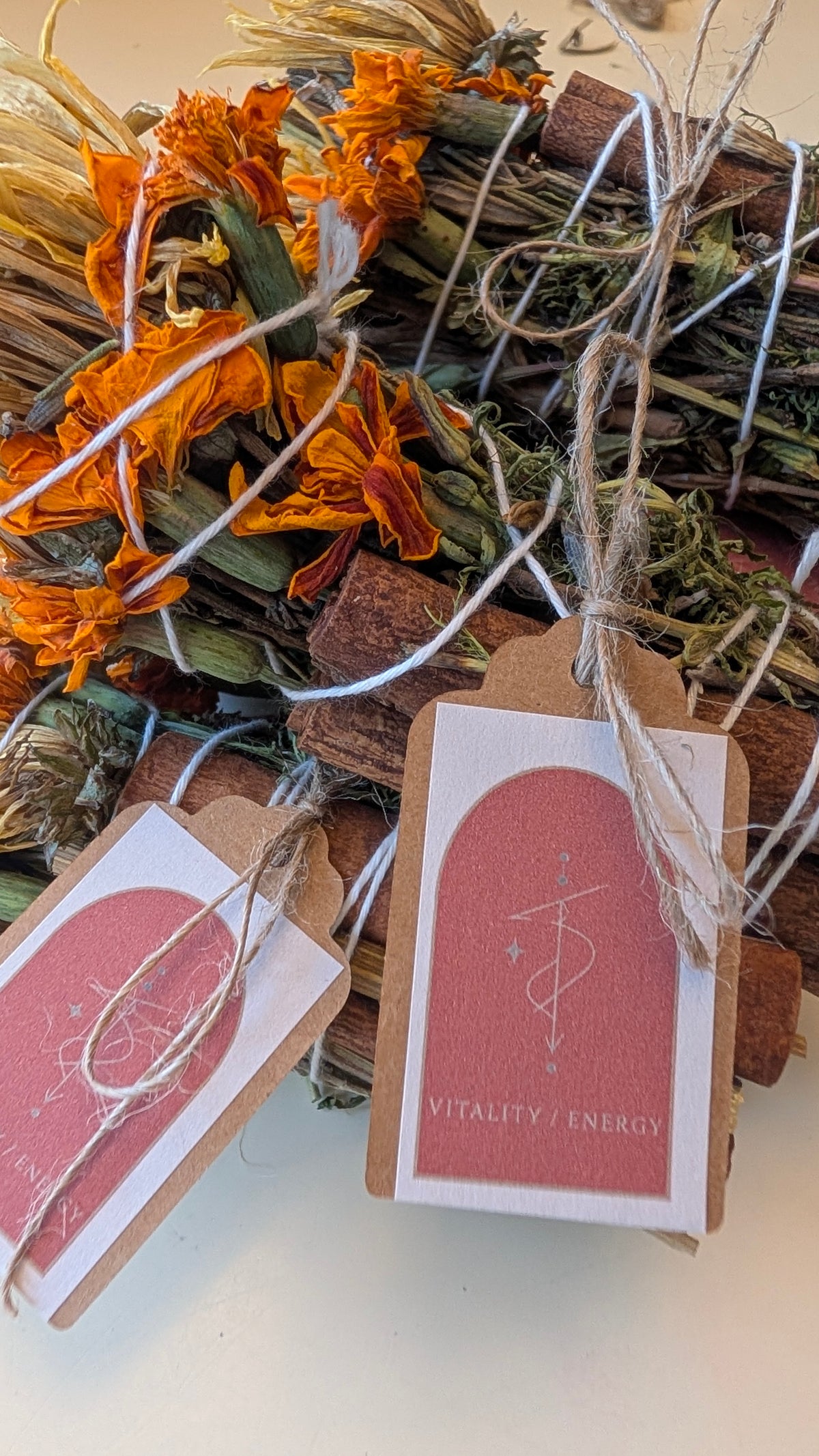 Botanical Ritual Smudging Wands Collection