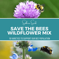 Save the Bees Wildflower Seed Mix (18 Varieties) – 1,000 Seeds